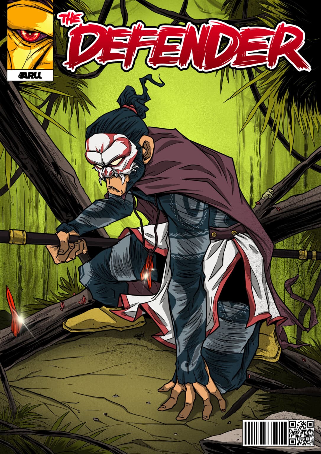 cover comic 2 the defender copy
